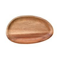 Magideal - Plato De Postre De Madera, Bandeja Para Servir, Organizador De Mostrador, Bandeja De Desayuno De Estilo Japonés, Plato De Comida Para Refrigerios, Estilo A