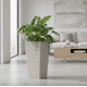 thumbnail image 4 of Macetero Venus 70 cm Lineas Vertical - Gris claro, 4 of 4