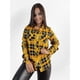 thumbnail image 2 of Blusa Mujer Manga Larga Cuadrillé Leñadora Colores 5060, 2 of 3