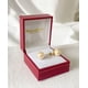thumbnail image 2 of Aros De Perla Clasico Base Enchapada En Oro 18k 10mm, 2 of 4