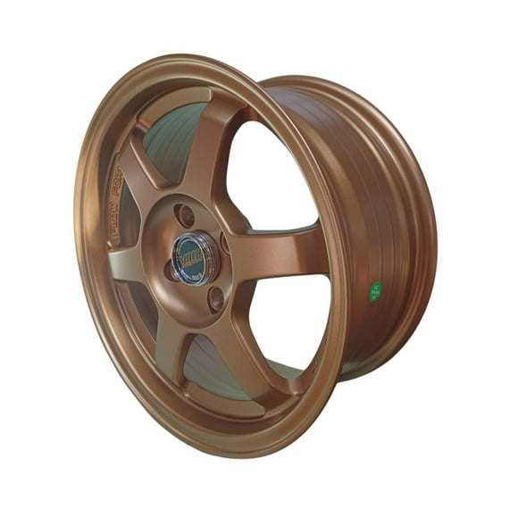Juego de Llantas 15x6.5 4x100 Et38 matt bronze 509 FSZ