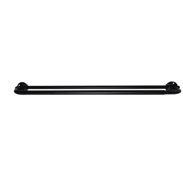 Set Extensible Doble Curvo de 210 a 300 Cm y 22/25 Mm Negro