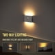 thumbnail image 2 of 1pc LED Motion Sensor Night Light, Wireless USB Charging Human Body Induction Wall Light Cat Litter Box Lighting Bedroom Corridor Cabinet Bathroom Night Light, 2 of 2