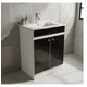thumbnail image 1 of Mueble Vanitorio 60x47 cm Negro Con Lavamanos Y Grifería ¡Listo para Instalar!, 1 of 5