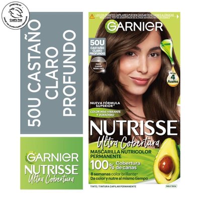 Coloración Cabello 50 Castaño Claro Profundo 1 Un Nutrisse