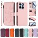 thumbnail image 3 of Funda Cartera Mariposa para [Motorola Edge 70 Fusion] con Soporte y Cremallera Rosa, 3 of 6