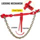 thumbnail image 4 of Tensor de Cadena VEVOR con Trinquete Capacidad 6600 lbs Ganchos G70, 4 of 6