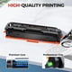 thumbnail image 4 of Paquete de 4 cartuchos de tóner SUDLTO 215A M182nw con chip para HP, 4 of 7