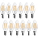 thumbnail image 1 of Bombilla LED GVVooHome E12, candelabro, 4 W, 400 lm, 2700 K, 90 unidades, CRI, 12 unidades, 1 of 7