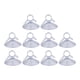 thumbnail image 2 of 10 Uds ventosas ventosas para parabrisas de coche ventosas pequeñas ventosa de PVC para tubería de acuario, organización del hogar, espejos, azulejos, Claro, 2 of 5