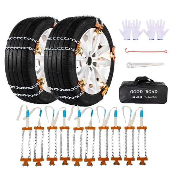 Cadena Neumático Antideslizante Nieve Barro Universal X10pzs