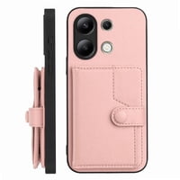 Foxdock Funda Para Xiaomi Redmi Note 13 4G Con Bloqueo Rfid - Diseño Elegante Con Cierre De Botón