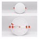 thumbnail image 2 of Foco Plafon Embutido 48w Sin Bordes Redondo Luz Blanca Fria, 2 of 3