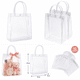 thumbnail image 3 of Bolsas PVC Transparentes con Asa 26x20x8 cm Pack 10 Unidades | Bolsas para Regalos, Personalizar, Bodas, Baby Shower, Cumpleaños, Eventos y Manualidades, 3 of 6