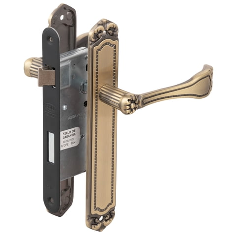 Poli - Cerradura Embutida Barroca B40