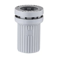 Magideal - Tuerca De Grifo, Base Fija, Grifo Multiusos, Tuercas De Lavabo, Sujetador De Tuerca Para Césped Doméstico, Accesorios De Reparación De Tuberías Roscad Gris