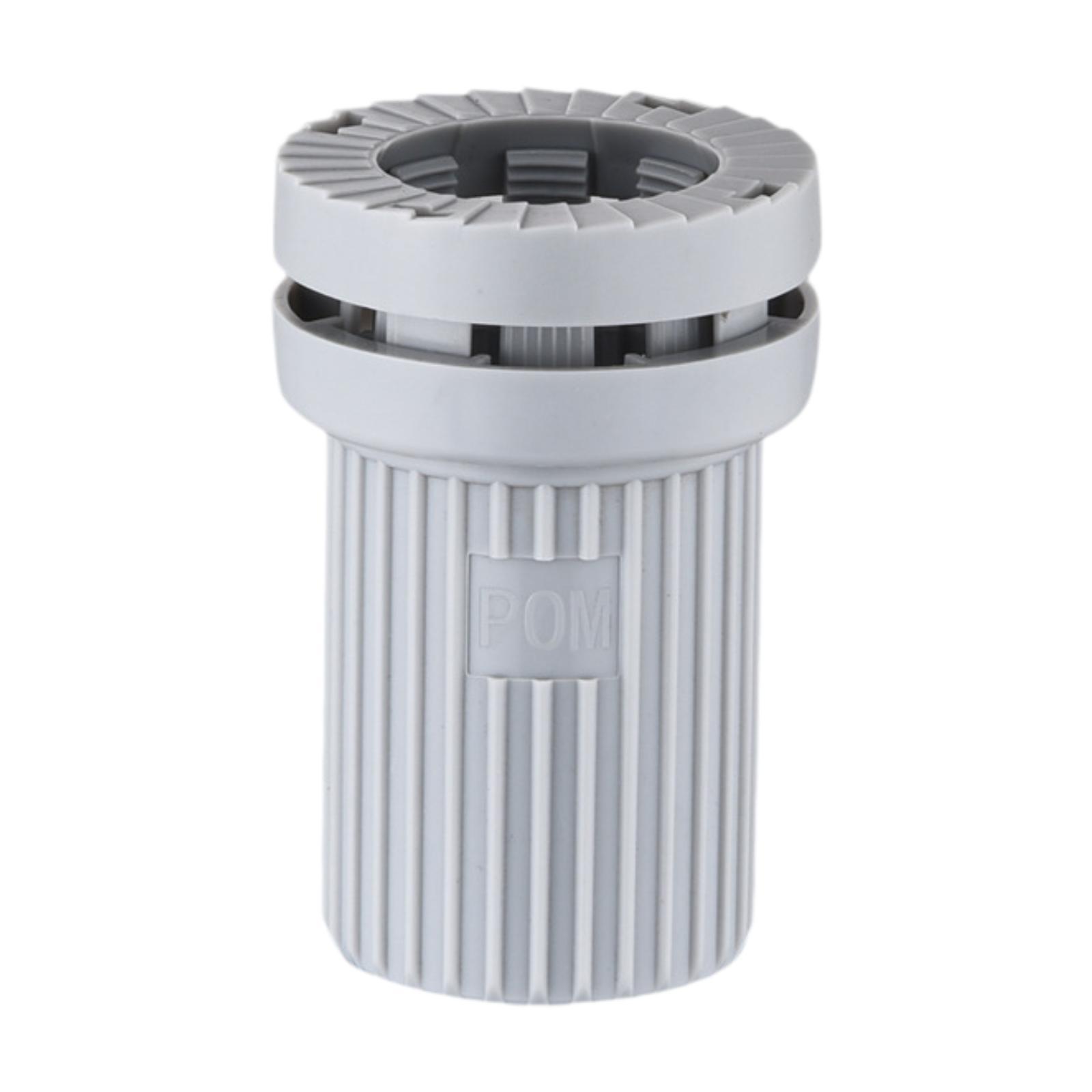 Magideal - Tuerca De Grifo, Base Fija, Grifo Multiusos, Tuercas De Lavabo, Sujetador De Tuerca Para Césped Doméstico, Accesorios De Reparación De Tuberías Roscad Gris