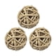 thumbnail image 1 of Set 3 Esferas De Fibra Cuerda Para Decoracion Pelota Marron, 1 of 7