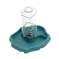 Magideal - Dispensadores De Agua Para Reptiles, Comederos Para Reptiles, Dispensadores De Agua, Dispensadores Automáticos De Agua Para Mascotas, Bebederos Para G Azul