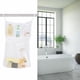 thumbnail image 3 of Bolsa de malla para baño con 4 bolsillos para colgar en la pared, organizador para el baño del hogar., 3 of 8