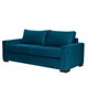 thumbnail image 3 of Sofá Livorno 3C Resortes Pocket Tela Velvet Azul Petróleo, 3 of 8