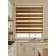 thumbnail image 2 of Cortina Roller Duo 120x160 cm Día y Noche Color Madera Natural, 2 of 6