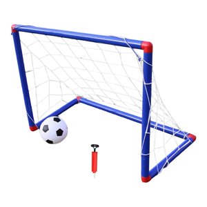 Ioensy - Porterías De Fútbol Para Niños, Redes De Fútbol Plegables Para Patio Trasero, Mini Red De Fútbol Para Jugar, 1 Balón De Fútbol