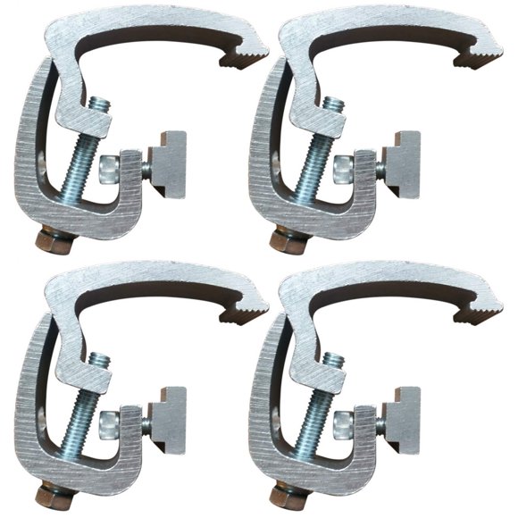 API Clamps Juego de 4 Abrazaderas Plateadas para Toyota Tacoma 2005+
