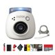 thumbnail image 1 of Cámara Instax Fujifilm PAL Milky White + Paquete, 1 of 7