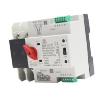 Ioensy - Interruptor De Transferencia Automático De Doble Potencia Interruptor De Selección Eléctrica Resistente 100A 100A 2P