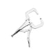 thumbnail image 5 of Abrazadera facial, alicates de abrazadera C de bloqueo, herramienta de soldadura de abrazadera de tornillo ajustable de metal para carpintería, taller Cabeza fija, 5 of 5