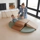 thumbnail image 2 of Juego de juguetes de escalada ZICOTO para niños pequeños de 1 a 3 años, incluye túnel y bloques, 2 of 9
