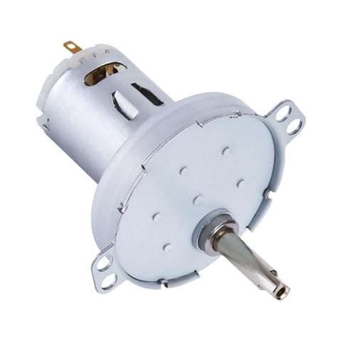 Magideal - Micro Reducción Dc Motor 5A Fácil De Instalar Alimentación De Uso De Electrodomésticos 0.15W Para Alimentador De Mascotas Motor Eléctrico 12000 Rpm