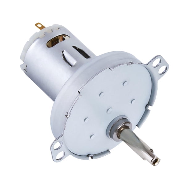 Micro Reducción DC Motor 5A Fácil de instalar Alimentación de uso de electrodomésticos 0.15W para alimentador de mascotas Motor eléctrico 12000 rpm