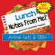 thumbnail image 1 of Notas de Almuerzo de Notes From Me! 101 piezas de curiosidades de animales y chistes, 1 of 5
