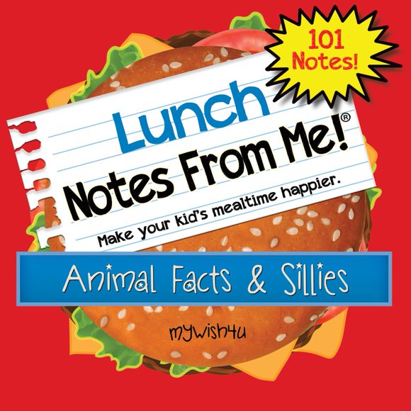 Notas de Almuerzo de Notes From Me! 101 piezas de curiosidades de animales y chistes