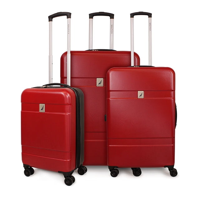 Nautica - Set Maletas Bora L+m+s Rojo