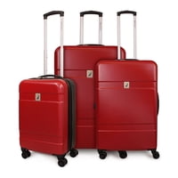 Nautica - Set Maletas Bora L+M+S Rojo