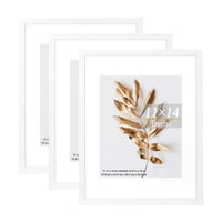 Marco De Fotos Hogaryo Blanco De 11 X 14 Cm Para 8 X 10 Cm, Juego De 3