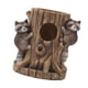 thumbnail image 4 of Maceta de Tocón de Mapache, Figura de Resina, Decoración, Artesanía, Estatua, Maceta para Escritorio, Dormitorio, Oficina, Sala de Estar, Invernadero., 4 of 5
