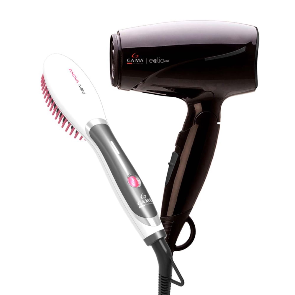 Pack Gama Secador De Pelo Eolic Mini + Cepillo Innova Mini