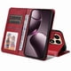 thumbnail image 4 of Funda Billetera para Xiaomi 15T con Porta Tarjetas y Soporte Ajustable Rojo, 4 of 5
