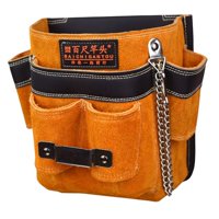 Magideal - Bolsa De Herramientas Portátil, Mantenimiento De Hebilla, Cinturón De Herramientas Resistente Y Duradero, Bolsa De Cintura Premium De Gran Capacidad