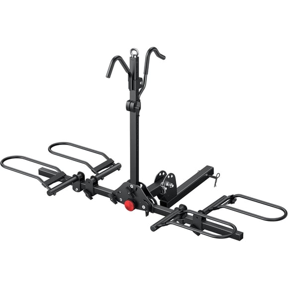 Young portabicicletas de enganche para 2 bicicletas, capacidad de 200 lb