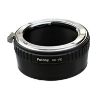 Fotasy - Adaptador De Objetivo F Mount A E Mount Para Nikon Sony
