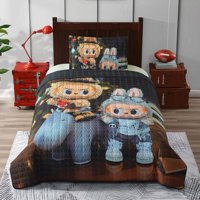 Genérico - Cubrecama Infantil Diseño Estampado Premium 1.5 Plazas Md3