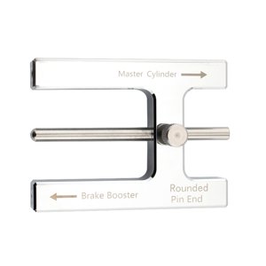 Magideal - Herrajes De Montaje Genéricos Para Distancia De Frenado Ajustable Del Pedal De Freno Herramienta De Ajuste De Varilla De Empuje Del Servofreno De
