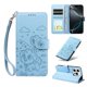 thumbnail image 3 of Funda Cartera para iPhone 16 Pro Max Perro Cachorro Grabado con Tarjetas Soporte Correa Azul, 3 of 6