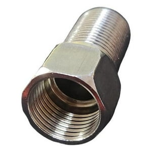 Genérico - Adaptador Llave Niple Macho Hembra Conector He1/2-Hi1/2 50Mm