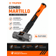 thumbnail image 4 of Combo Martillo 4 Lbs. Mango De Fibra Vidrio Truper, 4 of 4